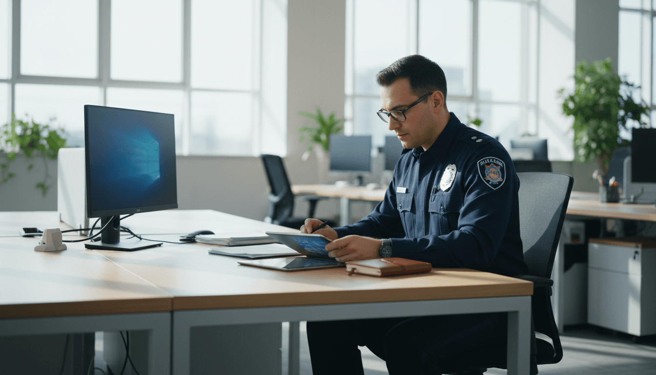 Ontario police officer providing professional consultation